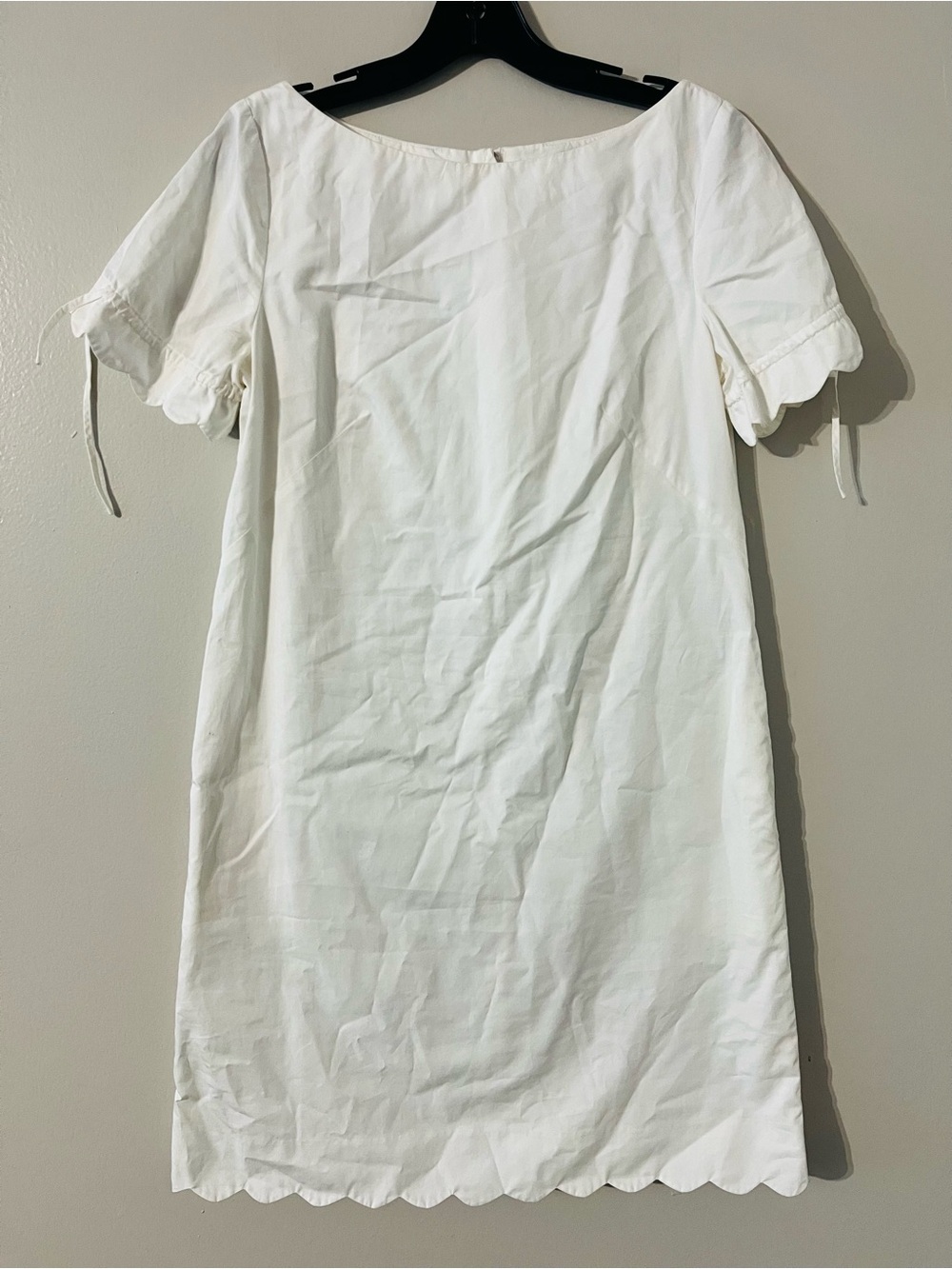 J.Crew 100% Cotton White Dress Tunic Sz 4